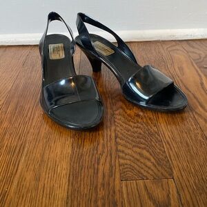 Black Strap heel size 38